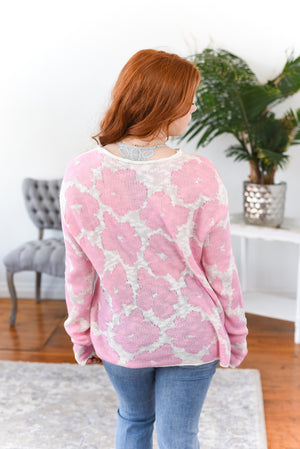 Belle Floral Sweater