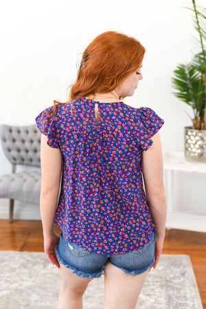 Shelly Ditsy Floral Top FINAL SALE