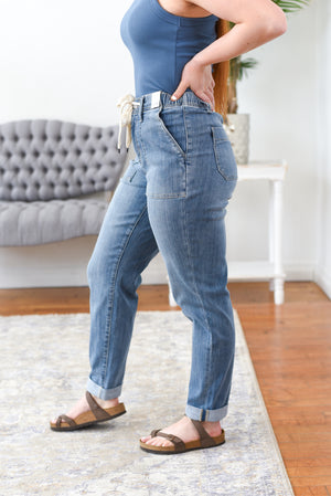 Jane High Rise Pull On Jogger Judy Blue Jeans
