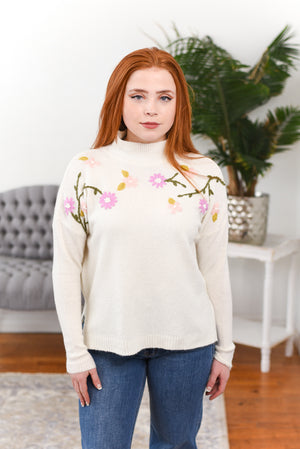Baskin Floral Sweater