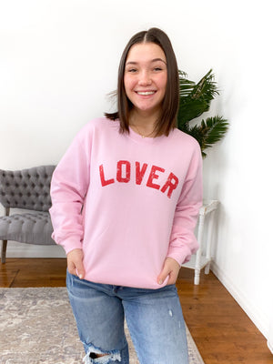 Lover Pink Sweatshirt FINAL SALE