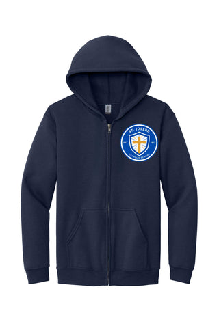 St. Joseph Logo Full Zip Hoodie (MADE TO ORDER)