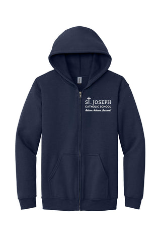St. Joseph Catholic Believe, Achieve, Succeed Full Zip Hoodie (MADE TO ORDER)