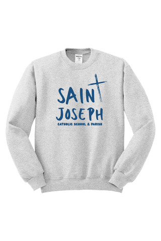 Saint Joseph Paint Print Crewneck Sweatshirt 🐯SCHOOL UNIFORM APPROVED🐯 (MADE TO ORDER)