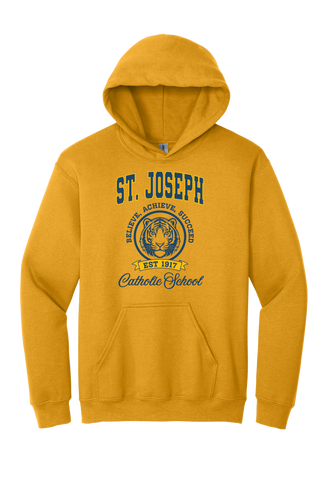 St. Joseph Catholic School Stamp Hoodie (MADE TO ORDER)