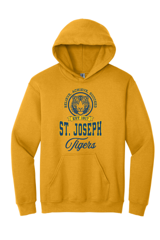 St. Joseph Tiger Stamp Hoodie (MADE TO ORDER)
