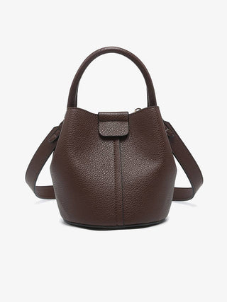 Farrah Bucket Bag w/ Top Handle & Inner Bag