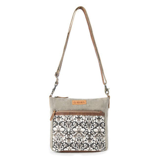 Damask Trail Vintage Crossbody Bag by Myra Bag