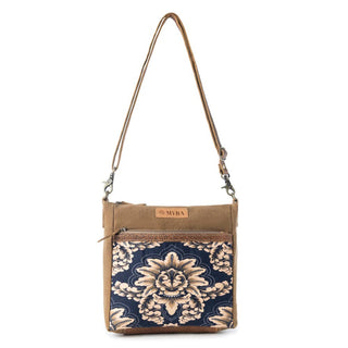 Crestbloom Vintage Crossbody Bag