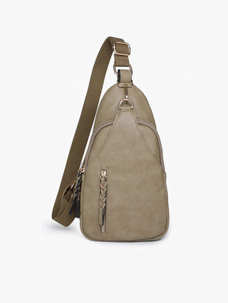 Nikki Dual Compartment Sling Bag