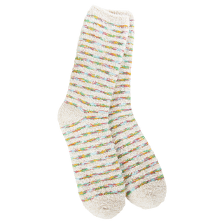Winter Crew Socks - Holiday Stripe
