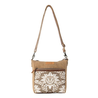 Crestbloom Vintage Crossbody Bag