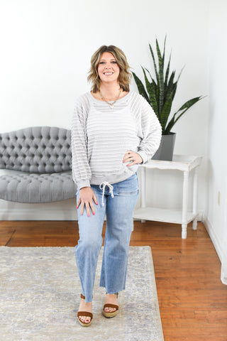 Jessie Open Knit Top