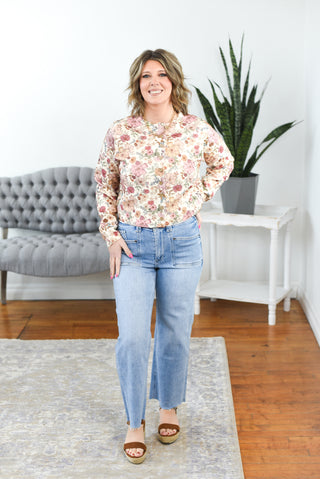 Goldie Floral Cardigan FINAL SALE
