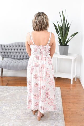 Gaby Floral Sleeveless Midi Dress