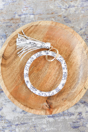 Elyse Breanne Designs Circle Wristlet Keyring