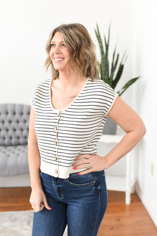 Sorcha Button Down Cardigan Top