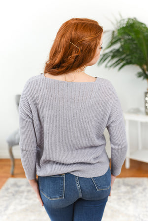 Nicolette Open-Knit Sweater