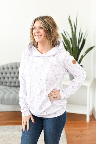 Hailey Pullover Hoodie by Michelle Mae - Blush Floral