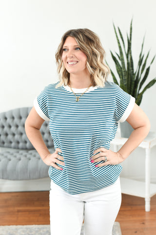 Meredith Striped Top