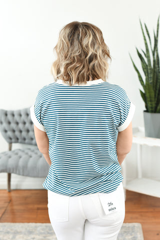 Meredith Striped Top