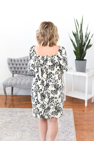 Linnea Floral Printed Mini Dress