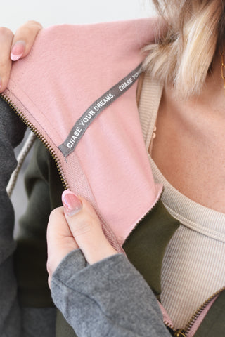 Fullzip Sweatshirt by Ampersand Avenue -  BRB Daydreaming