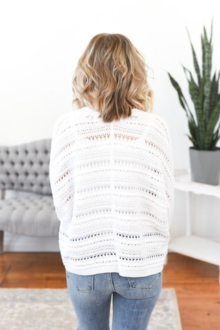 Cecilia Open Knit Cardigan