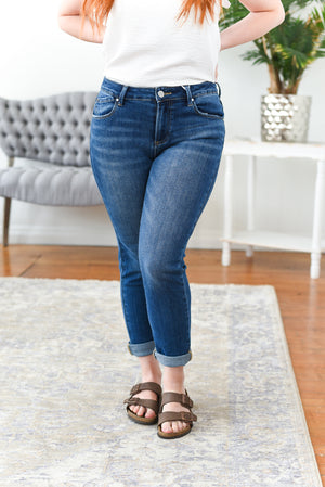 Janet High Rise Relaxed Skinny Risen Jeans