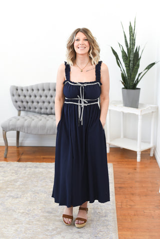 Roza Sleeveless Midi Dress