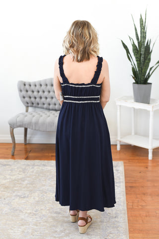 Roza Sleeveless Midi Dress