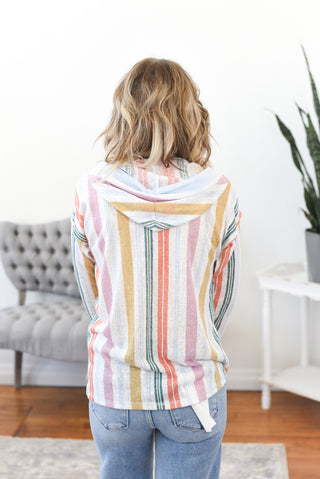 Angelia Hoodie Pullover Top