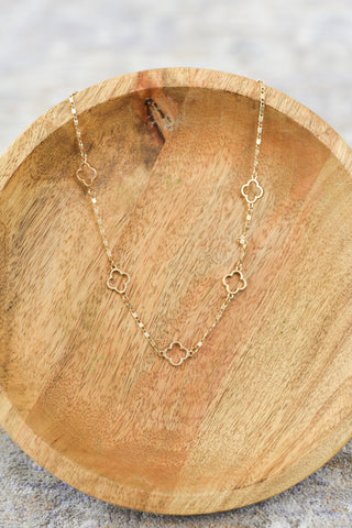Quatrefoil Necklace