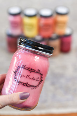 Coyer Candle 16 oz. Pint Mason Jar - Autumn Collection