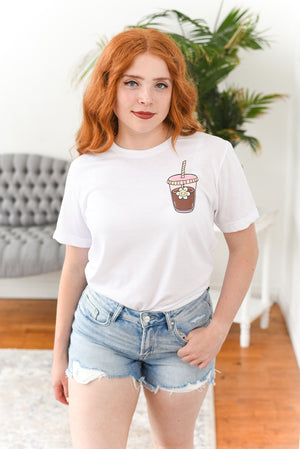 Daisy Iced Coffee Graphic Tee