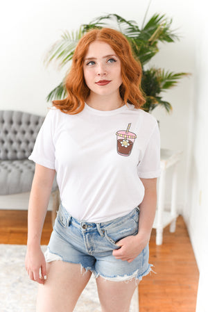 Daisy Iced Coffee Graphic Tee