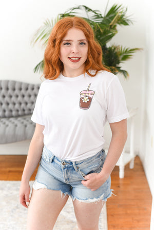 Daisy Iced Coffee Graphic Tee