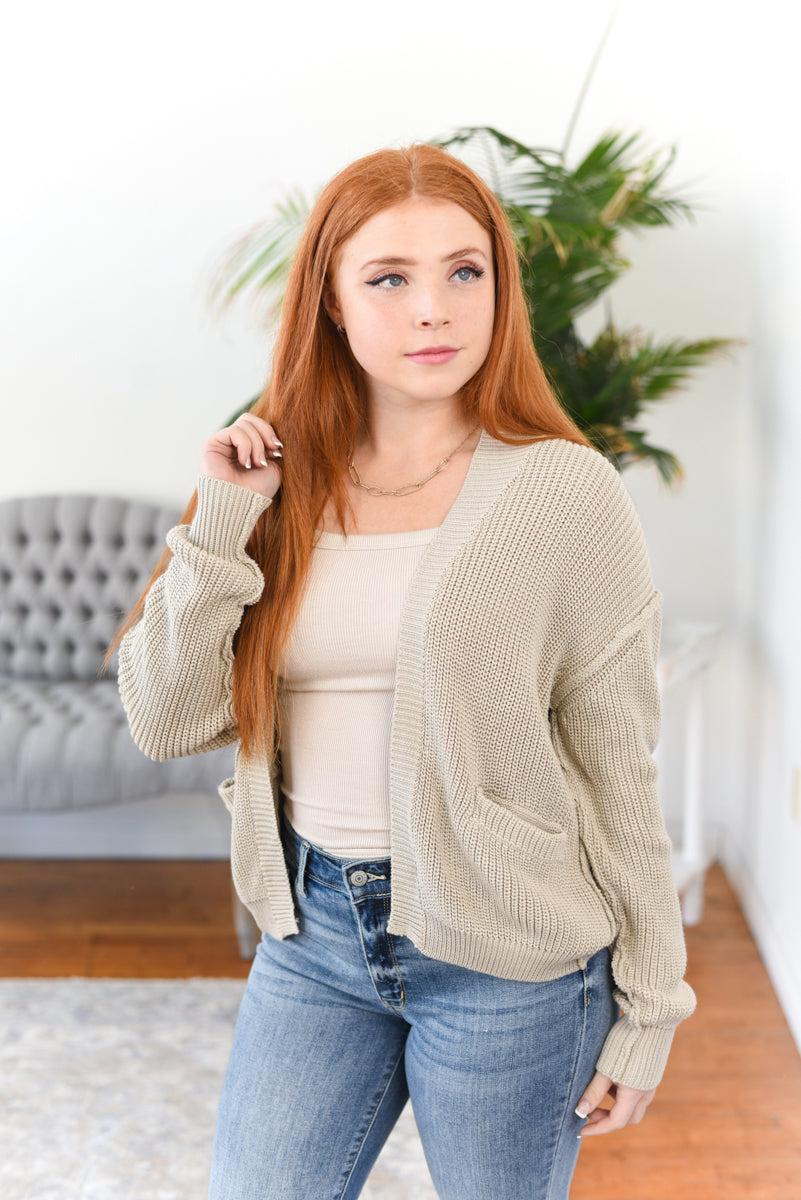 Demi Chunky-Knit Cardigan