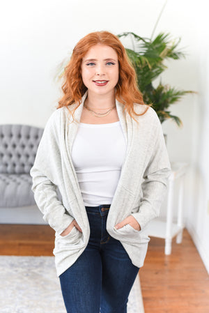 Carrie Jersey Cocoon Cardigan