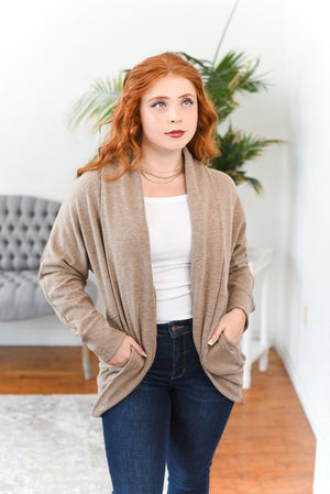 Carrie Jersey Cocoon Cardigan