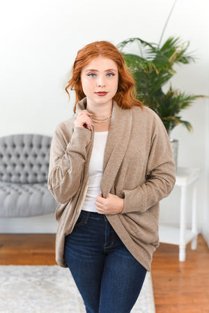 Carrie Jersey Cocoon Cardigan