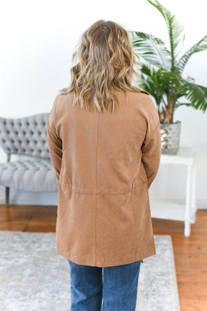 Nancy Faux Suede Jacket