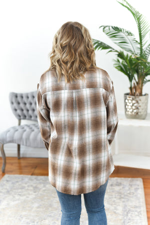 Jodie Plaid Flannel Shirt FINAL SALE