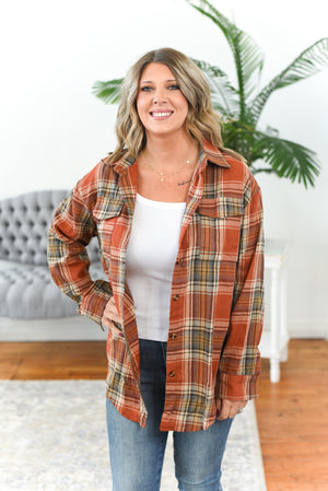 Jodie Plaid Flannel Shirt FINAL SALE