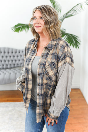 Mylee Plaid Button Down Shirt