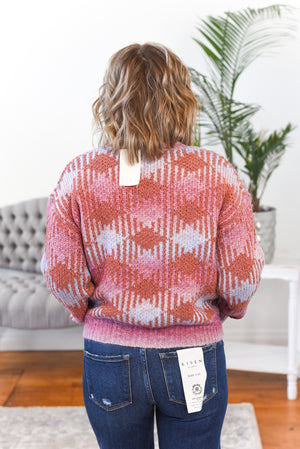 Adeline Multicolor Plaid Sweater