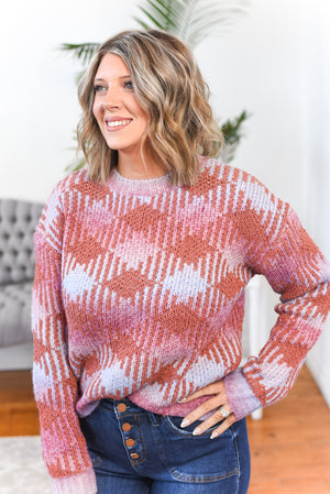 Adeline Multicolor Plaid Sweater