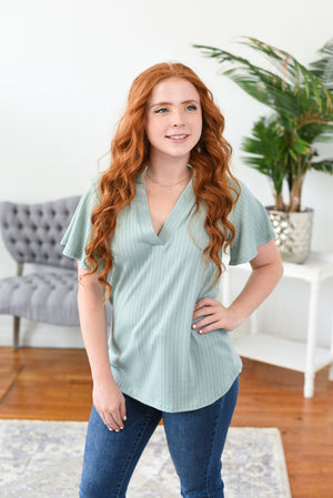Lucille Collared Top