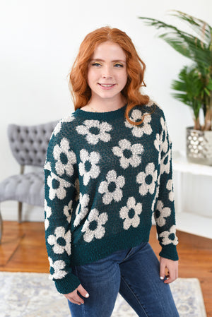Flower Power Lightweight Sweater