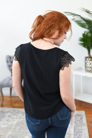 Hudson Lace Sleeve Top